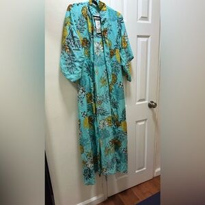 Women’s XIX palms acapuico kimono one size